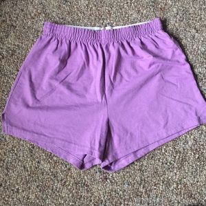 Purple SOFFE shorts